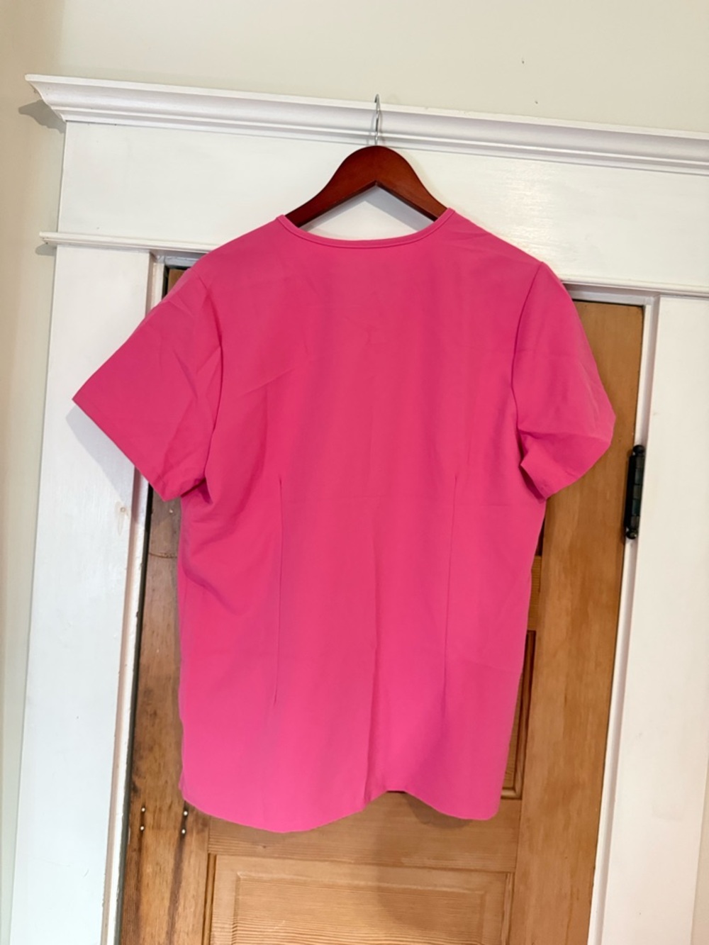 Figs F’ING Pink Catarina 1 pocket scrub top & Jogger scrub pants size Large - Picture 4 of 12
